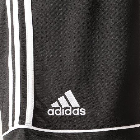 Adidas Sportswear - Short Jogging A Bandes Squadra 17 BK4766 Noir Blanc 