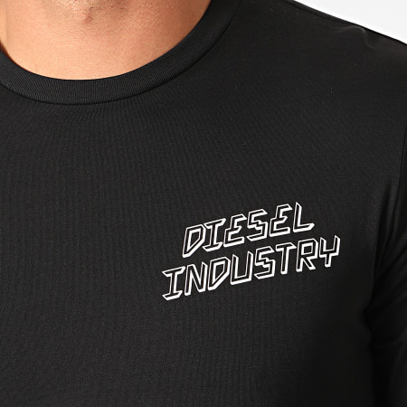 Diesel - Tee Shirt Manches Longues Diego 00SDQ0-0091A Noir