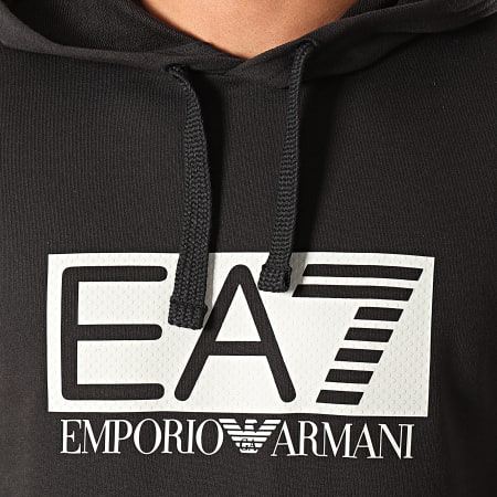 EA7 Emporio Armani - Sweat Capuche 3GPM62-PJ05Z Noir