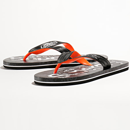 Superdry - Tongs All Over Print MF300003A Noir