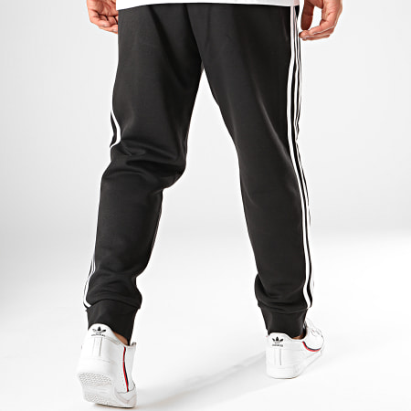 adidas - Pantalon Jogging A Essential 3 Stripes DQ3095 Noir - LaBoutiqueOfficielle.com