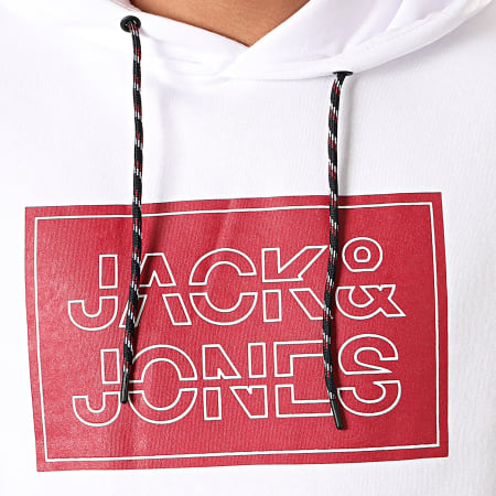 Jack And Jones - Sweat Capuche Tristan Blanc