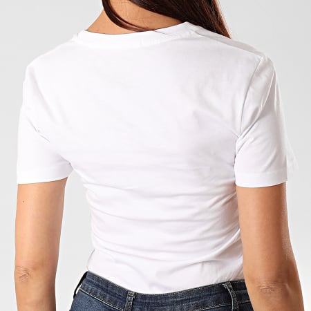 Calvin Klein - Tee Shirt Femme Animal Print Placement 3035 Blanc