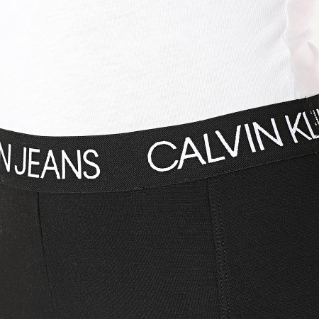 Calvin Klein - Legging Femme Logo Elastic Milano 3076 Noir