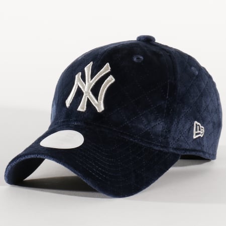 New Era - Casquette Femme 9Forty MLB Quilted 12134626 New York Yankees Bleu Marine