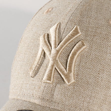 New Era - Casquette 9Forty Winterized The League 12134648 New York Yankees Beige Chiné