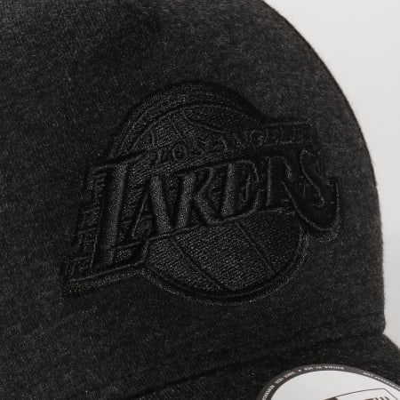 New Era - Casquette Jersey Essential Frame 12134949 Los Angeles Lakers Gris Anthracite Chiné