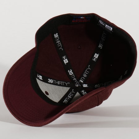 New Era - Casquette Fitted 39Thirty Heather Essential 12134986 New York Yankees Bordeaux