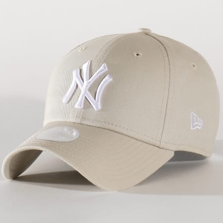 New Era - Casquette Femme 9Forty MLB League Essential 940 80259555 New York Yankees Beige