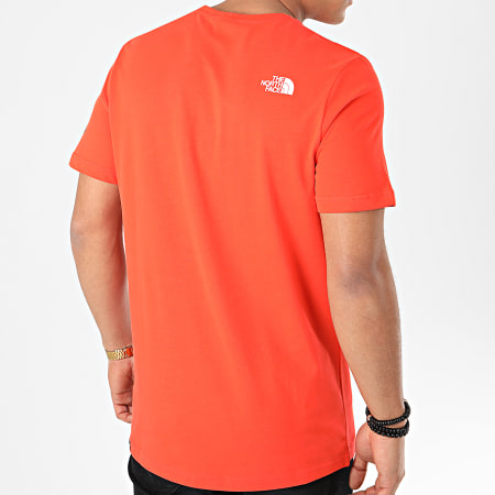 The North Face - Tee Shirt Fine 2 3YHC Orange