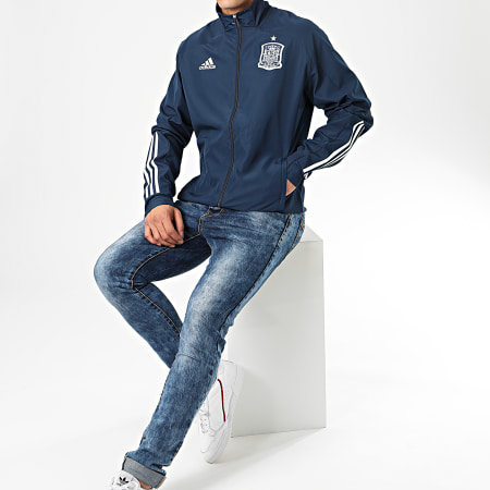 Adidas Sportswear - Veste Zippée FEF Presentation FI6272 Bleu Marine