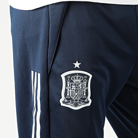 Adidas Sportswear - Pantalon Jogging A Bandes FEF FI6286 Bleu Marine