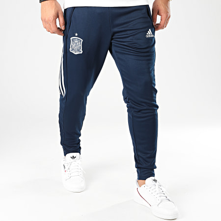 Adidas Performance - Pantalon Jogging A Bandes FEF FI6286 Bleu Marine
