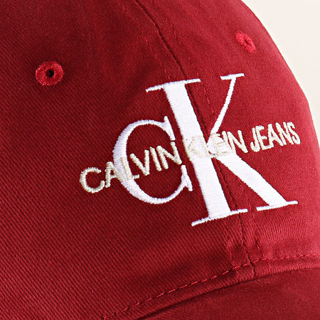 Calvin Klein - Casquette Monogram 6246 Bordeaux