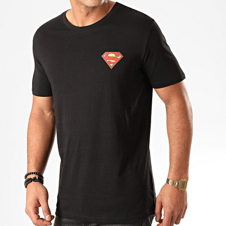 DC Comics - Camiseta Original Logo Back Negro