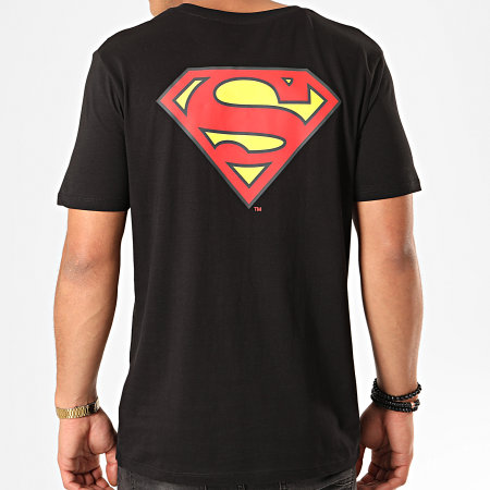 DC Comics - Tee Shirt Original Logo Back Noir