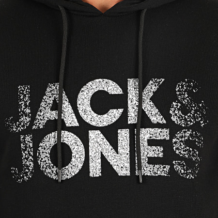 Jack And Jones - Sweat Capuche Thunder Noir