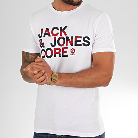 Jack And Jones - Tee Shirt Dada Blanc
