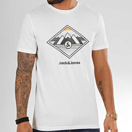 Jack And Jones - Tee Shirt Nebraska Ecru