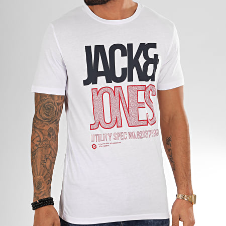 Jack And Jones - Tee Shirt Booth Blanc