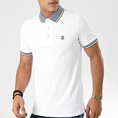 Selected - Polo Manches Courtes Twist Blanc