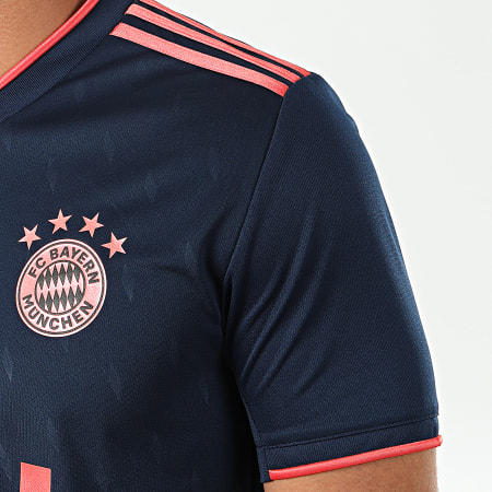 Adidas Sportswear - Maillot De Foot A Bandes FC Bayern 3 DW7411 Bleu Marine