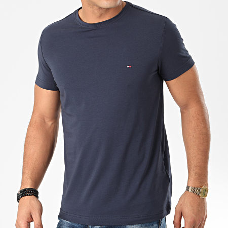 Tommy Hilfiger - Core Stretch Camiseta 6625 Azul marino