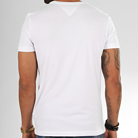 Tommy Hilfiger - Tee Shirt Core Stretch 6625 Blanc
