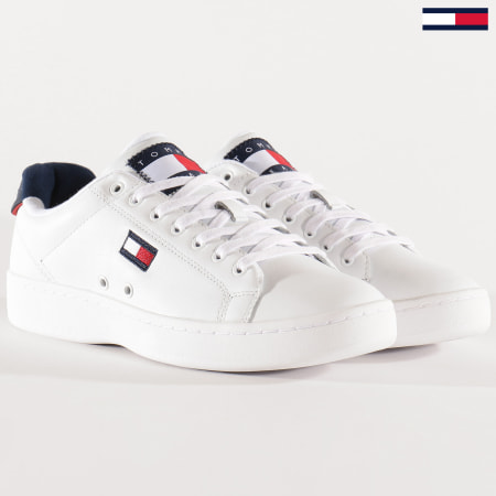 Tommy Jeans - Baskets Cupsole Heritage Sneakers 0381 White