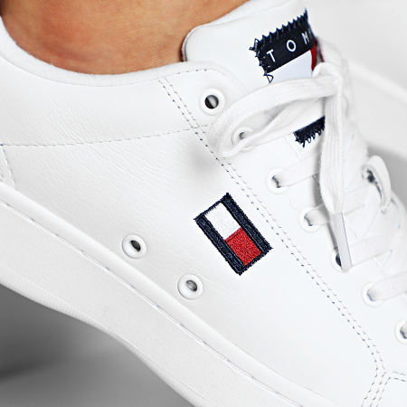 Tommy Jeans - Baskets Cupsole Heritage Sneakers 0381 White