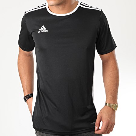 Adidas Sportswear - Tee Shirt A Bandes Entrada 18 CF1035 Noir