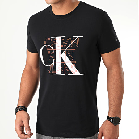 Calvin Klein - Tee Shirt CK Graphic Slim 4229 Noir