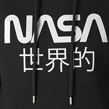 NASA - Sweat Capuche Japan Reflective Noir
