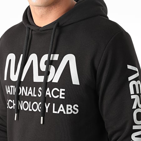 NASA - Sweat Capuche Technology Labs Reflective Noir