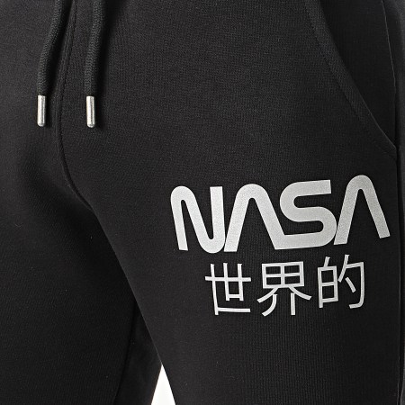 NASA - Pantalón de chándal reflectante Japan Negro