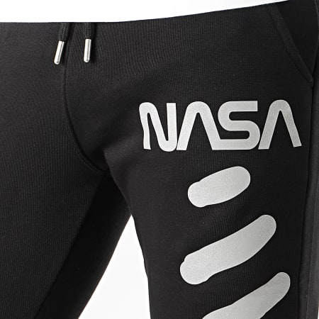 NASA - Pantaloni da jogging riflettenti Skid Nero