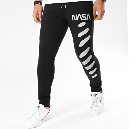 NASA - Pantalon Jogging Skid Reflective Noir
