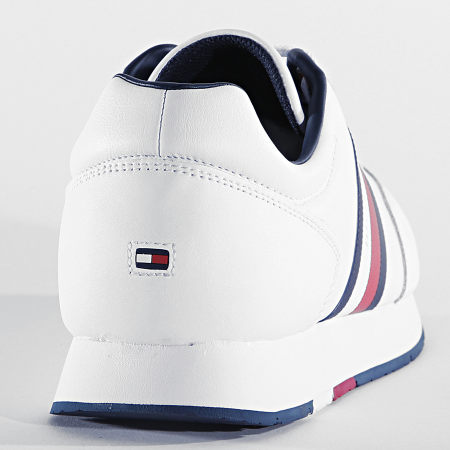 Tommy Hilfiger - Baskets Corporate Leather Flag Runner 2602 White