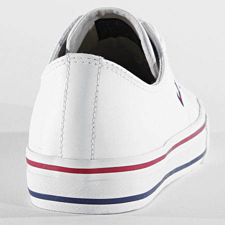 Tommy Jeans - Baskets Femme Leather City Sneakers 0746 White