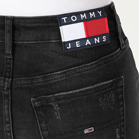 Tommy Jeans - Jupe En Jean Femme Short Denim 7684 Noir