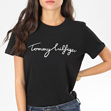 Tommy Hilfiger - Maglietta Heritage 4967 nera da donna