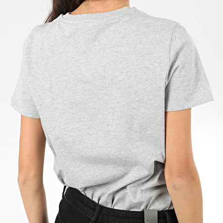 Tommy Hilfiger - Tee Shirt Femme Heritage 4967 Gris Chiné