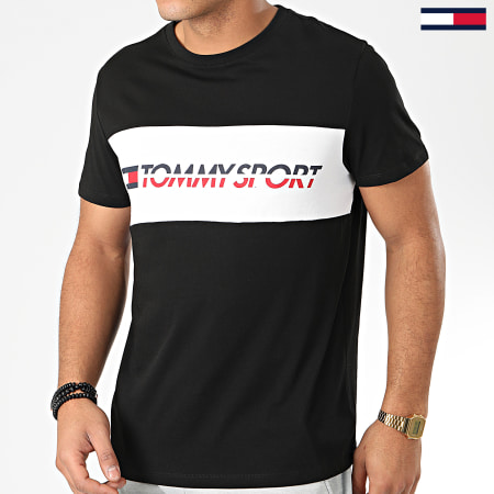Tommy Hilfiger - Tee Shirt Logo Driver 0486 Noir