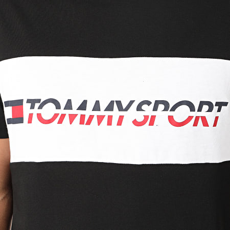 Tommy Hilfiger - Tee Shirt Logo Driver 0486 Noir