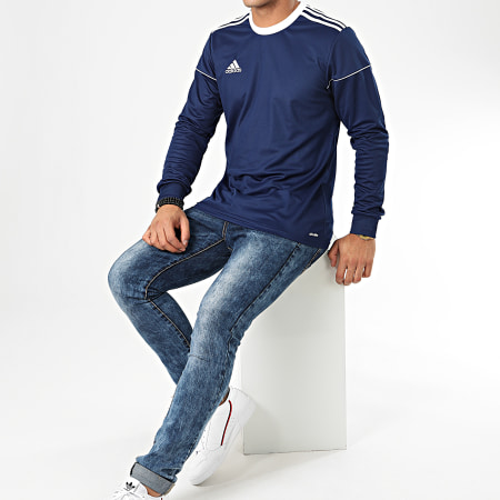 Adidas Sportswear Tee Shirt Manches Longues A Bandes Squad 17