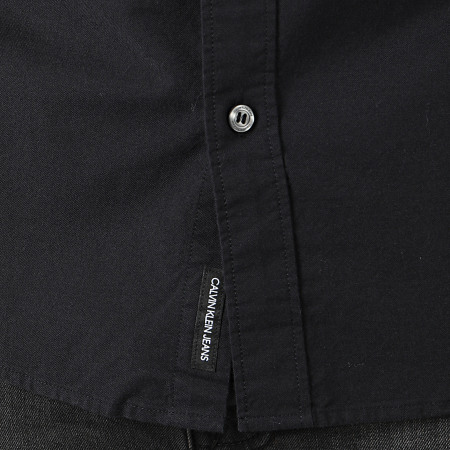 Calvin Klein - Chemise Manches Longues Oxford Solid 4224 Noir
