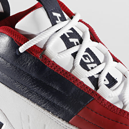 Tommy Jeans - Baskets The Skew Heritage Sneaker 0375 Red White Blue