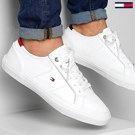 Tommy Hilfiger - Baskets Core Corporate Flag Sneaker 2593 White
