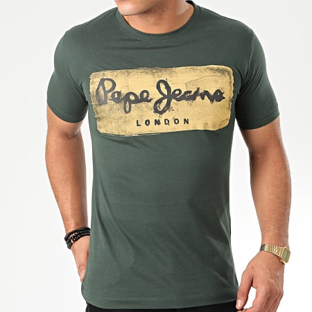 Pepe Jeans - Tee Shirt Charing 503215 Vert