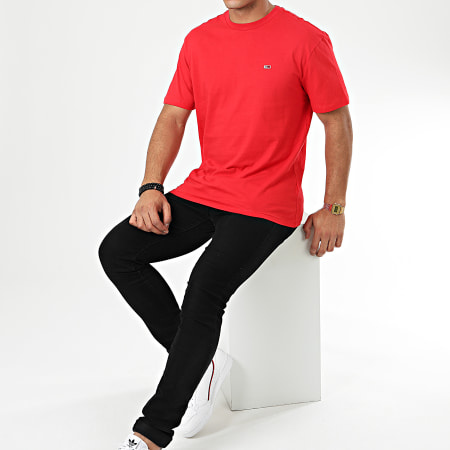 Tommy Jeans - Tee Shirt Tommy Classics 6061 Rouge